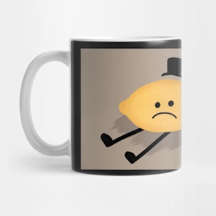 Gribby the Lemon Guy is sad :( Mug